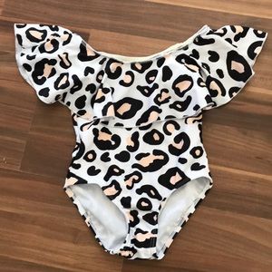 Toddler leopard swimsuit